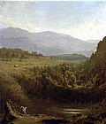 Sanford Robinson Gifford Famous Paintings - Scene in the Catskills